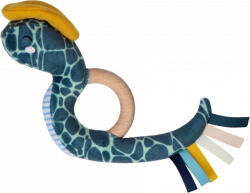 Tryco Plüss fa gyűrűs csörgő Steve a kígyó (TR-243324)