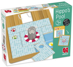 Goula Víziló a medencében? Logikai játék feladatkártyákkal (55265)