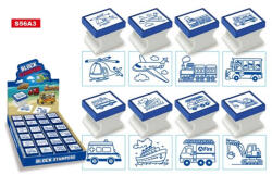 T-STAMP Nyomda járműves mintával, négyzet alakú (S56A3)