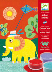 DJECO Homokkép készítő, In the open air- kézműves szett (8660)