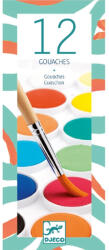 Djeco 12 klasszikus színű festék - djeco (DJ08803)