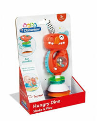 Clementoni - Dínó csörgő - hang és fény effektekkel (17362)