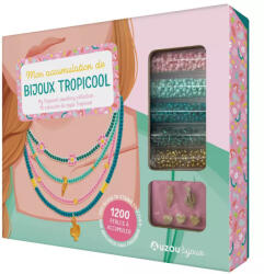 AUZOU Gyöngyfűző ékszerkészítő készlet, trópusi színek Auzou (Auzou6899)