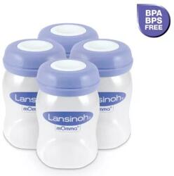 Lansinoh Anyatejtároló palackok 160 ml 4 db (5060062990416)