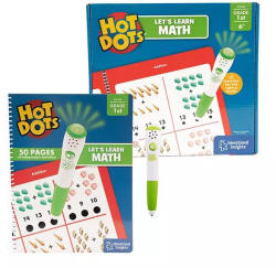 Learning Resources Hot Dots - Matekozásra fel! Foglalkoztató füzet interaktív tollal - első osztályosoknak (EI-2448)