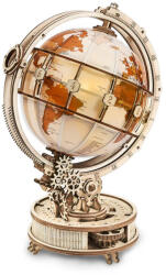 Robotime Világító földgömb 3D fapuzzle - 180 db (ST003)