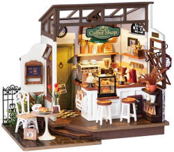 Robotime Mennyei kávézó - DIY miniatűr házikó készlet - 183db-os (DG162)