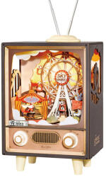 Robotime Vidámpark naplementében - zenedoboz 3D modell -174 db-os (AMT01)