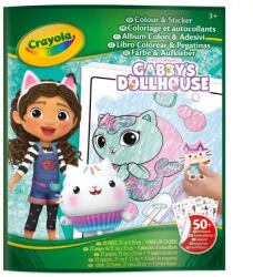 Crayola színező és matricázó füzet - Gabi babaháza (04-7025)