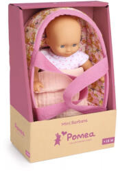 DJECO - Mini Barbara - Játékbaba - mózeskosárral , 20 cm (DJ07724)