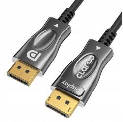 Claroc DisplayPort 1.4 AOC 8K optikai kábel 10 m (CLAROC-DP-14-10M)