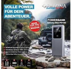 PATONA Platinum Powerbank Luxury One PD100 20000mAh PD 100W USB-C + USB-A (4237)