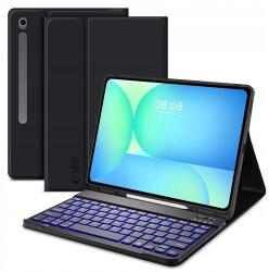 Tech-Protect SC Toll + Billentyűzet a Galaxy Tab S10 FE+ PLUS 13.1 X620 / X626B fekete (5906302368259)