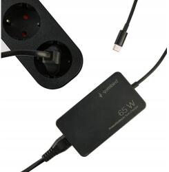 Gembird 65W | Power Delivery | GaN | USB-C (NPA-AC-PDQC65-01)