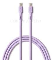 COLORUM Usb-c - Usb-c Kábel 1, 8m (levendula) (col729834) (col729834)