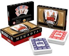 Kensho Korda All-in Deluxe dupla francia kártyapakli (2x52 lap + 6 Joker) (KORDA03)