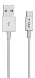 V-TAC Cablu micro USB 1M silver editon - alb V-TAC SKU-8484 (SKU-8484)