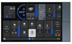 Shelly Wall Display XL Negru Panou tactil smart 10.1 pentru control central al casei 3800238073008 (3800238073008)