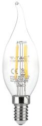V-TAC Bec E14 cu filament LED 4W 3000K V-TAC SKU-214302 (SKU-214302)