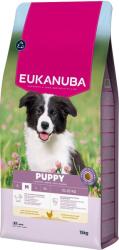 EUKANUBA Puppy Medium Breeds Chicken 15 kg hrană pentru căței rase medii, bogată în pui proaspăt