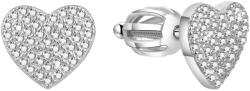 Beneto Csillogó szív fülbevalók AGUP1491S