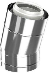 Bosch 80/125 rozsdamentes könyök 15° (7738112703)