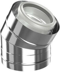 Bosch 80/125 rozsdamentes könyök 30° ( 7738112702 ) (7738112702)