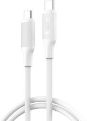 XO USB-C - USB-C kábel NB-Q265B PD 1, 0m 60W fehér