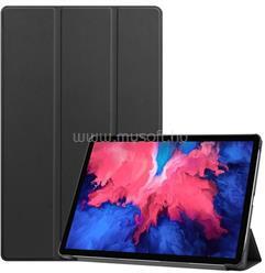 Gigapack Lenovo Tab P11 Plus / Tab P11 5G / Tab P11 GIGAPACK Tok álló, bőr hatású aktív FLIP, asztali tartó, FEKETE (GP-102445) (GP-102445)