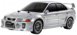 TAMIYA 1: 10 RC modellautó 1: 10 RC Mitsubishi Lancer Evo V TT-02 4WD TT-02 (58713, 600; 0) (58713,600;0)