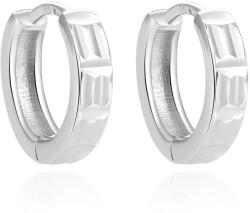Beneto Időtlen ezüst karika fülbevaló AGUC1413
