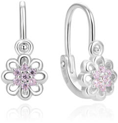 Beneto Ezüst lány fülbevaló cirkónium kövekkel AGUC805DL