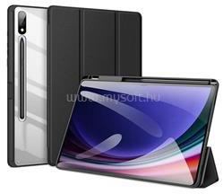 Dux Ducis Samsung Tab S10 Plus LTE / Tab S10 Plus WIFI TOBY tok álló, bőr hatású aktív FLIP, ceruza tartó, FEKETE (GP-162922) (GP-162922)
