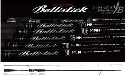 YAMAGA Blanks YAMAGA BALLISTICK 710ML-MH 2.394 2-40gr Fuji Sic K Titanium horgászbot (YB02504)