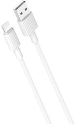 XO Fehér XO NB156 USB - Lightning kábel 1, 0 m 2, 4A