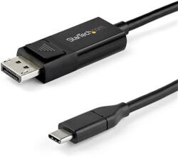 StarTech StarTech. com CDP2DP142MBD video átalakító kábel 2 M USB C-típus DisplayPort Fekete (CDP2DP142MBD)