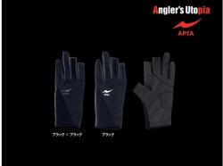 Apia FINGER CUT GLOVE KESZTYŰ S Black/Black (AP22881) - plazaweb