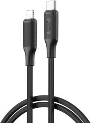 XO NB-Q265A PD USB-C - Lightning 1, 0m 27W fekete kábel