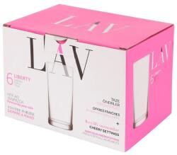 LAV 6 db koktélos pohár készlet, LAV, 295 ml (AVIND323)