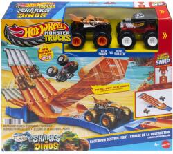 Mattel Hot Wheels - Monster Trucks hajsza pályaszett (JFR07)