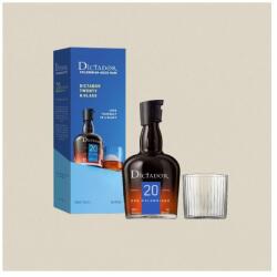 Dictador 20 éves rum ajándékcsomag 1 pohárral (0, 7L / 40%) - whiskynet