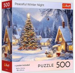 Trefl 500 db-os puzzle - Békés téli este (99299) (99299)