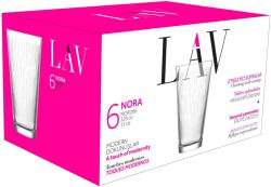LAV Nora Long Drink 325ml koktélos pohár szett 6 darabos LV-NOR266F (LV-NOR266F) - emag
