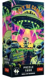 Trefl 1000 db-os Premium Plus puzzle - Hall of Horror - UFO (12129) (12129)
