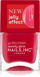 Nails Inc. Nails Inc. 45 Second Speedy Gloss gyorsan száradó körömlakk árnyalat Aria 14 ml