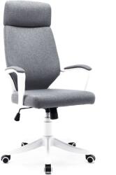 Kring Method Fit Irodai szék, Magas háttámla, Fejtámla, Szövet, Szürke