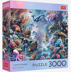 Trefl 3000 db-os puzzle - Vízalatti világ (99270) (99270)