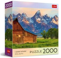 Trefl 2000 db-os puzzle - Kilátás a Teton Rage hegységre (99271) (99271)