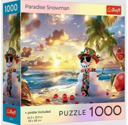 Trefl 1000 db-os puzzle - Hóember a trópusokon (99292) (99292)