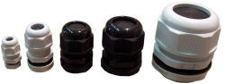 Tracon tömszelence M40 +anya 21-30mm IP66 fekete - MG-40F (MG-40F)